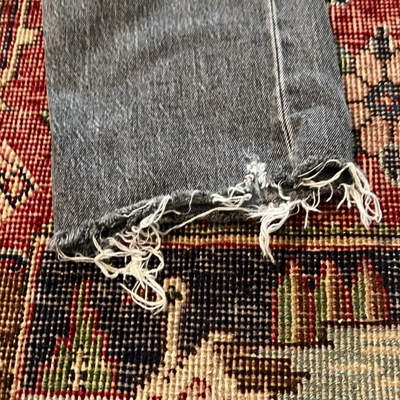 Levi's wedgie straight jeans in black - Picture 3 of 8